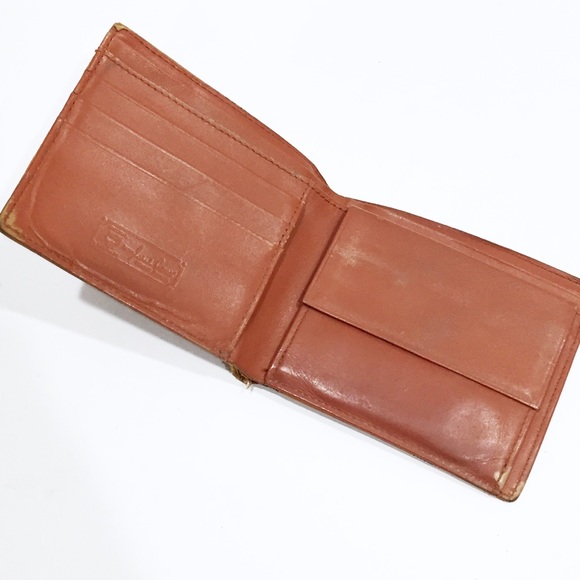 MCM vintage cognac visetos bifold wallet - Picture 5 of 9